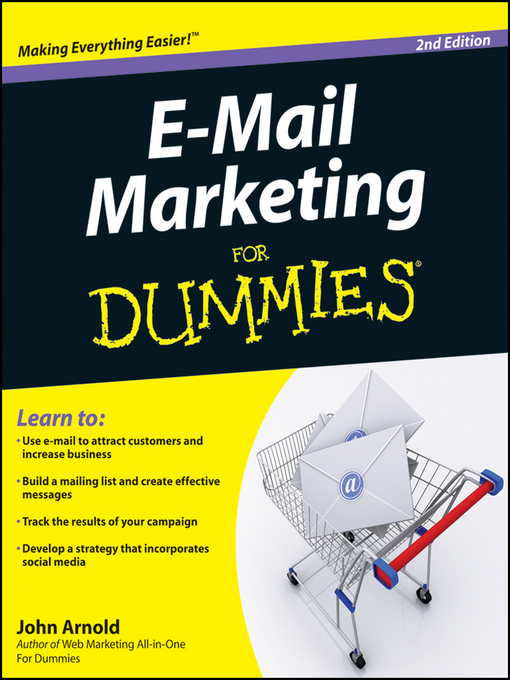 Title details for E-Mail Marketing For Dummies by John Arnold - Available